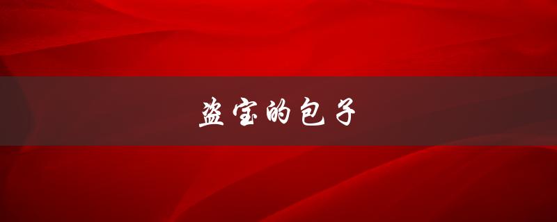 盗宝的包子(什么是盗墓小说中的包子？)